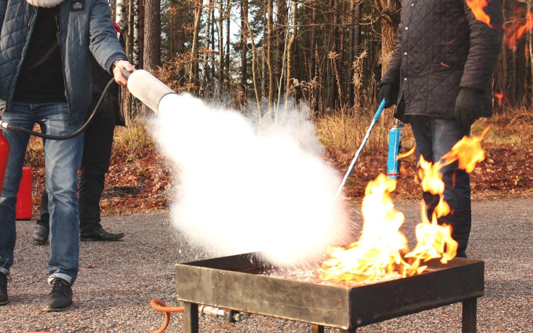 Dinas Damkar Lamandau Gelar Rescue di Alun-Alun